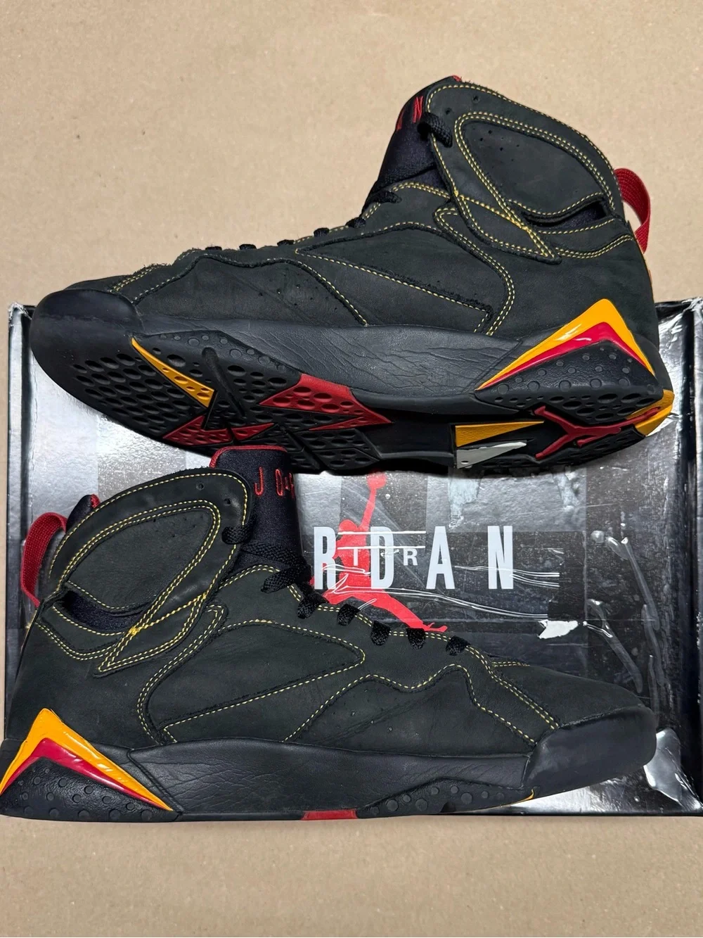 Nike Air Jordan 7 VII Retro Citrus 2022 Mens size 10.5 Basketball Shoes Rare!
